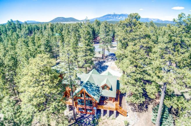 Flagstaff's Mountain Masterpiece, Stunning one-of-a-kid log home 1